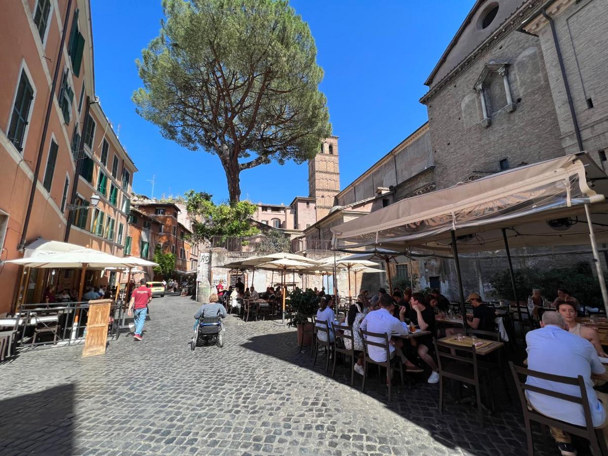 Loft Trastevere Rom Eksteriør billede