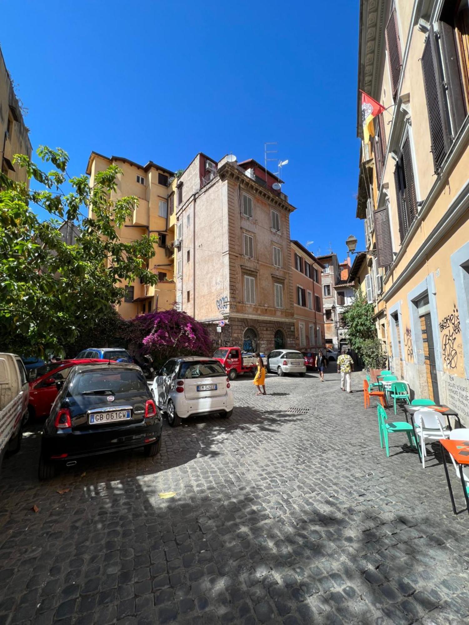 Loft Trastevere Rom Eksteriør billede